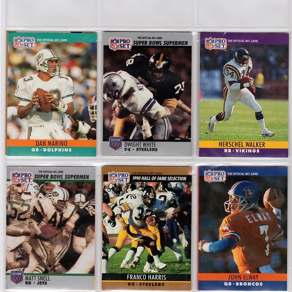 Football Cards Lot of 120 - Picture 2 of 4